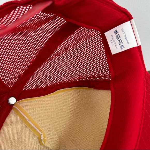 Van Dorn Skate Invitational Retro Trucker Hat Cap White Red Snapback - Picture 9 of 12